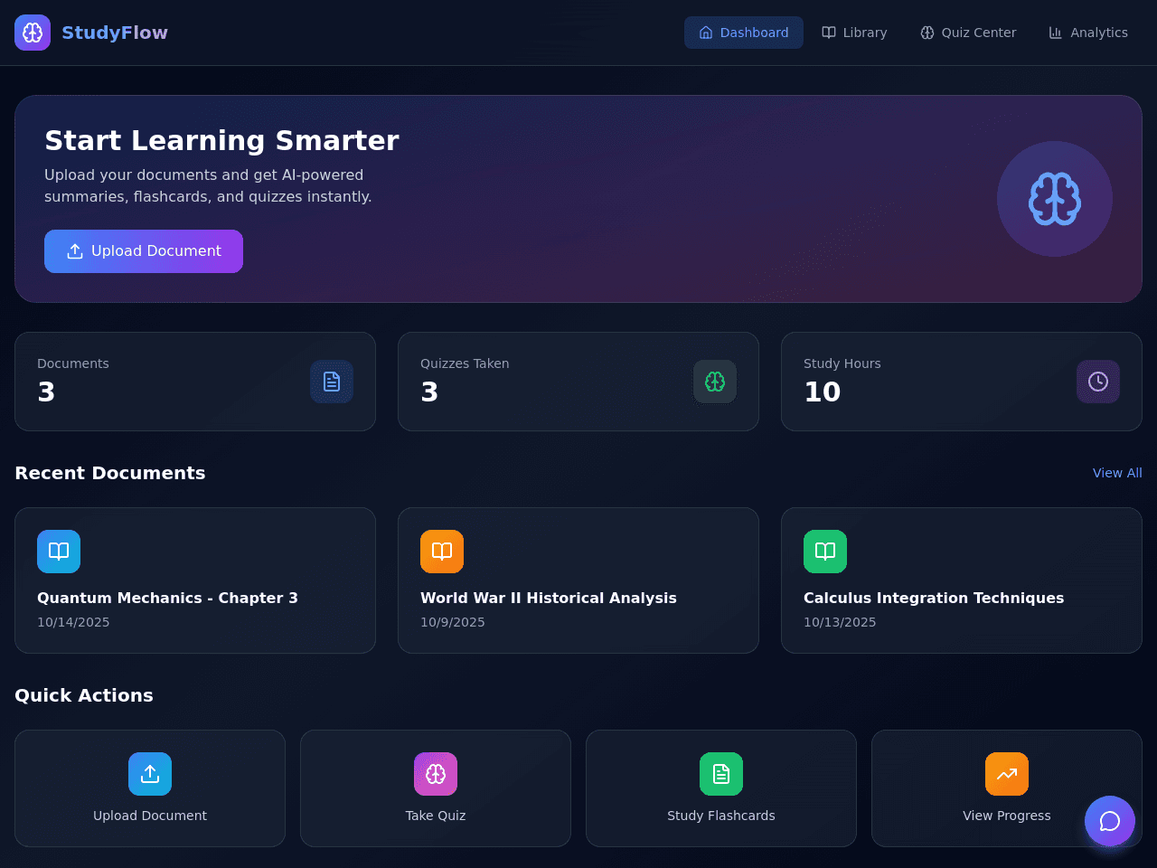 Study Web Portal