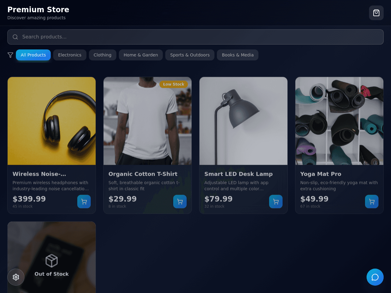 Commerce Sync Dashboard
