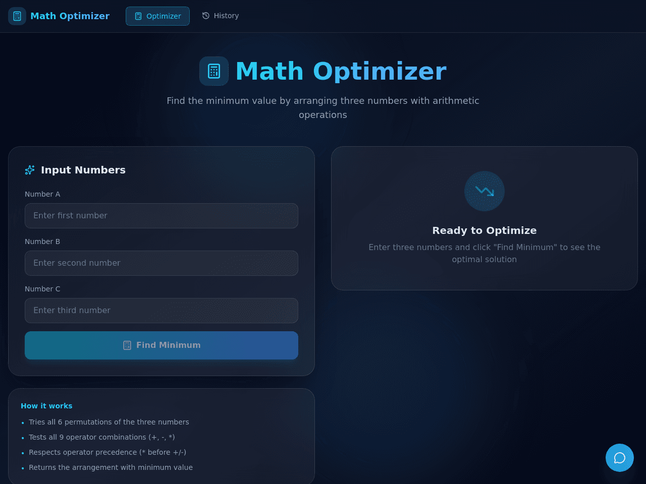 Optimal Expression Builder