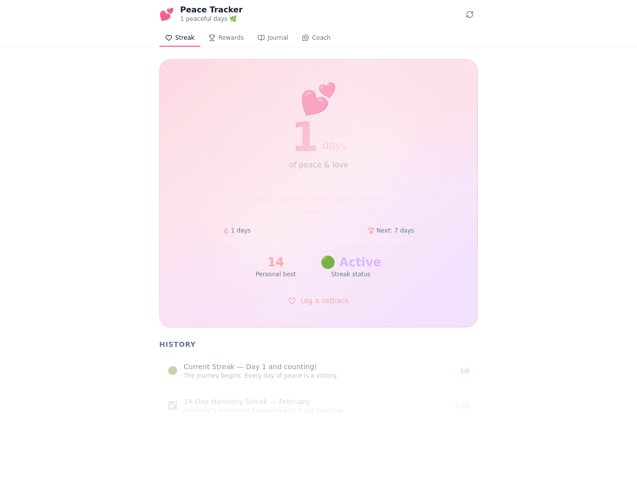 Harmony Tracker