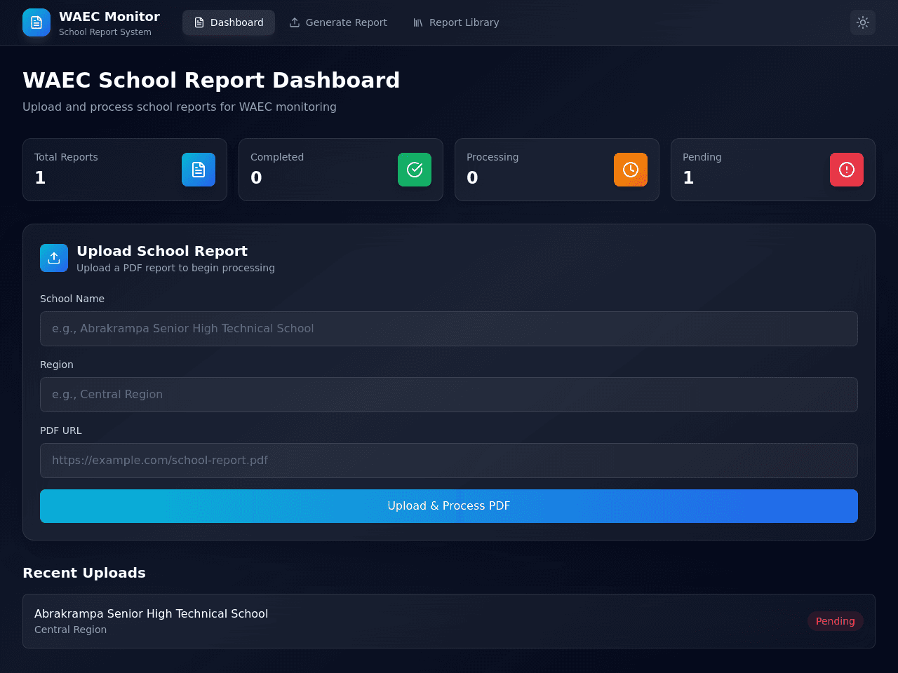 Assessment Insight Portal