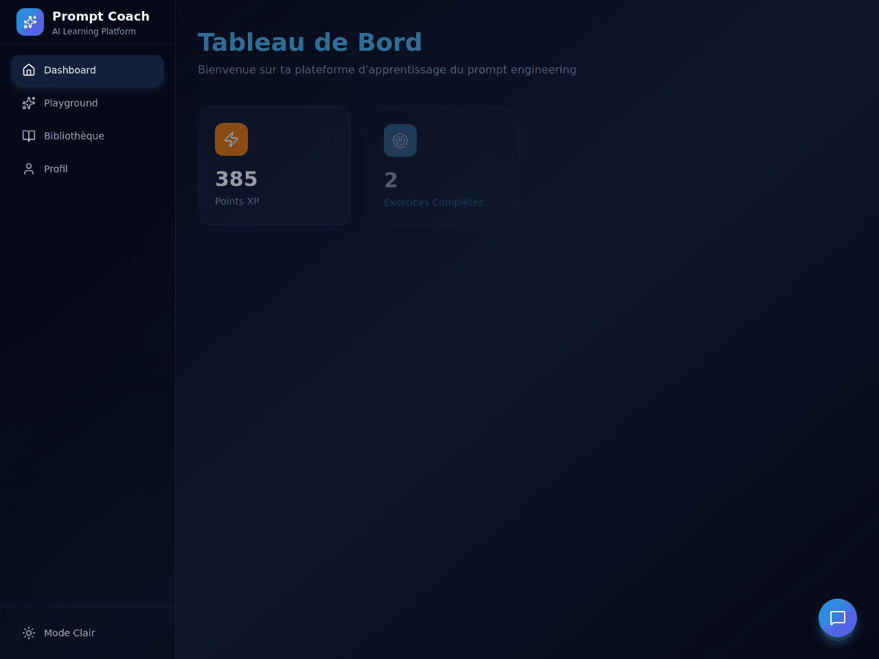 Prompt Coach Portal