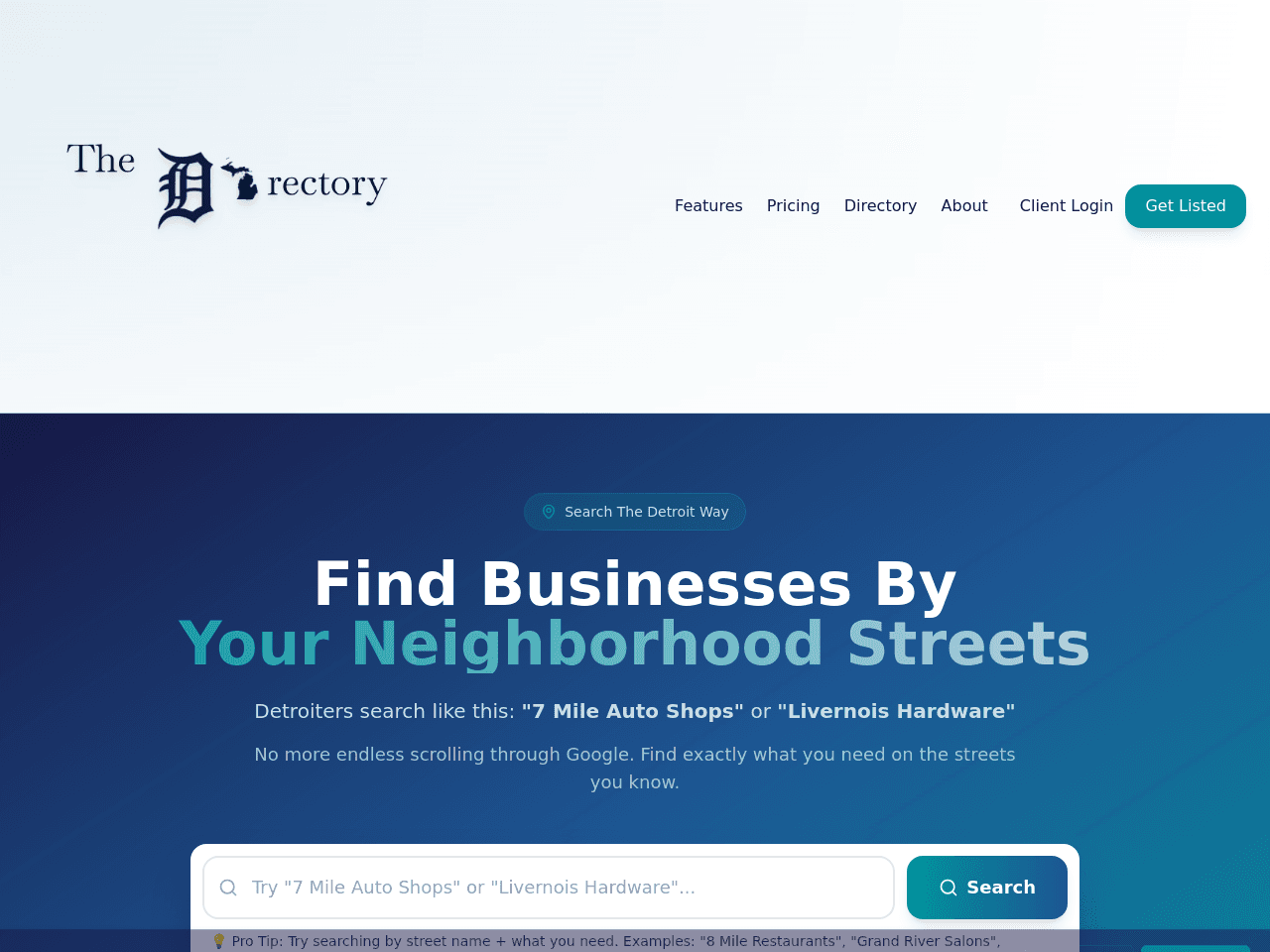 The D-rectory
