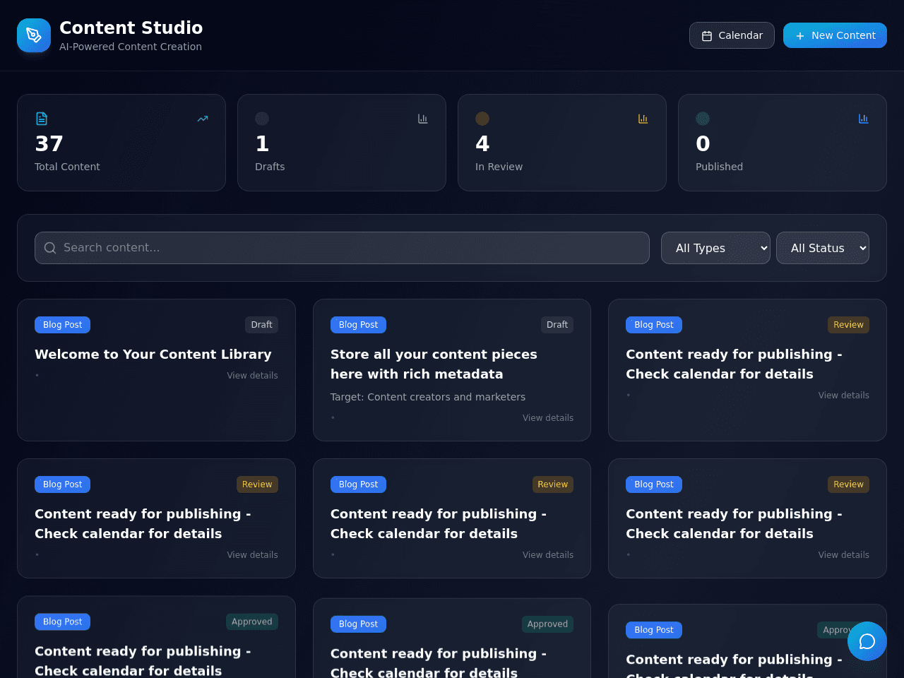 Content Strategy Studio