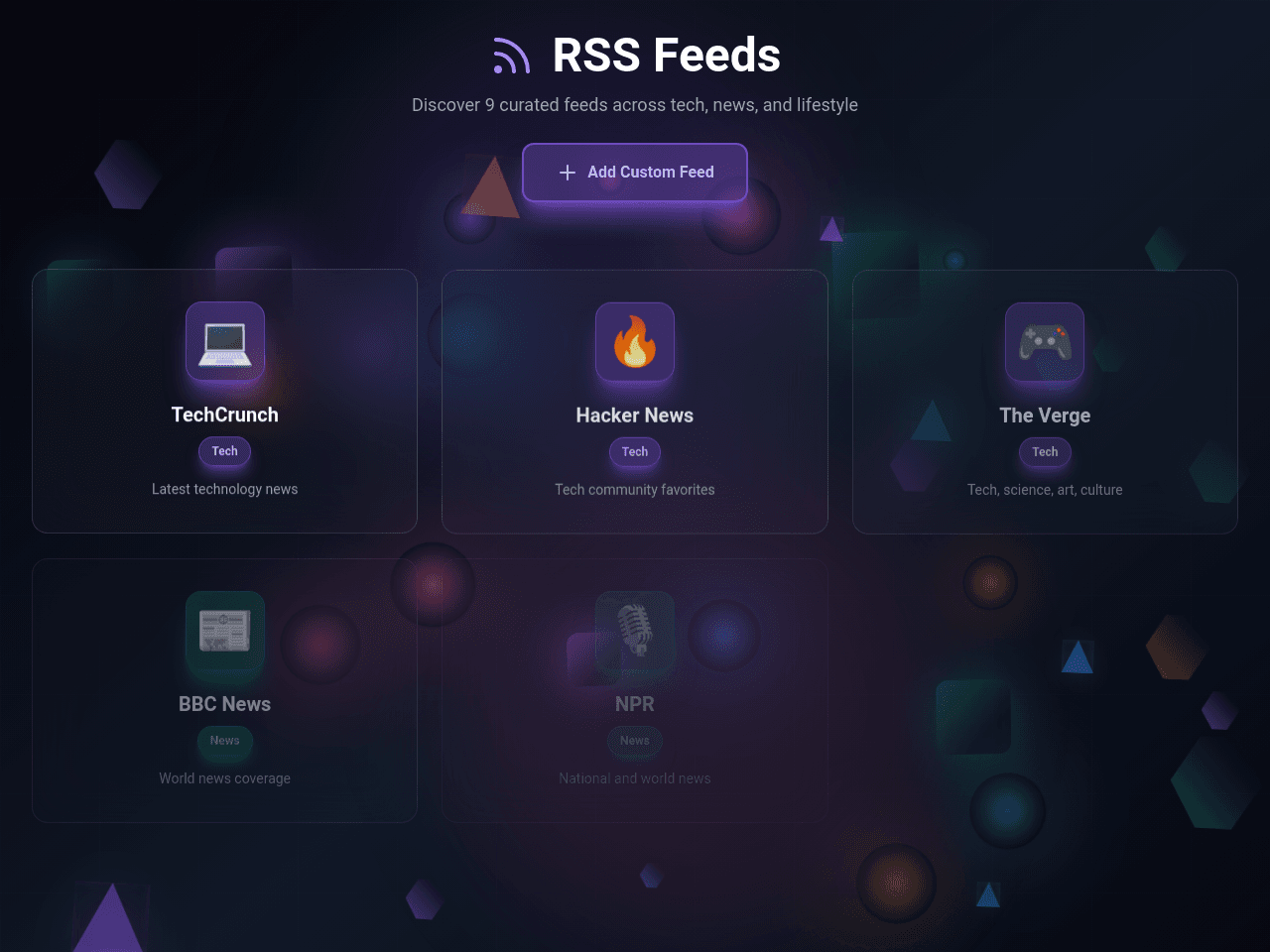 RSS-Feed Inbox