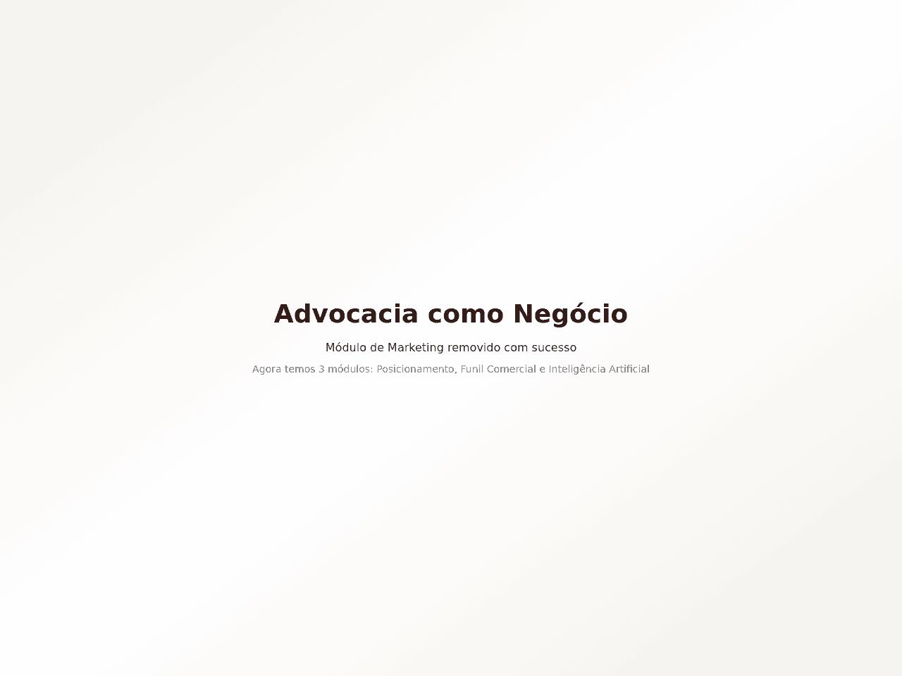 Módulo Posicionamento - Aulas TLBC