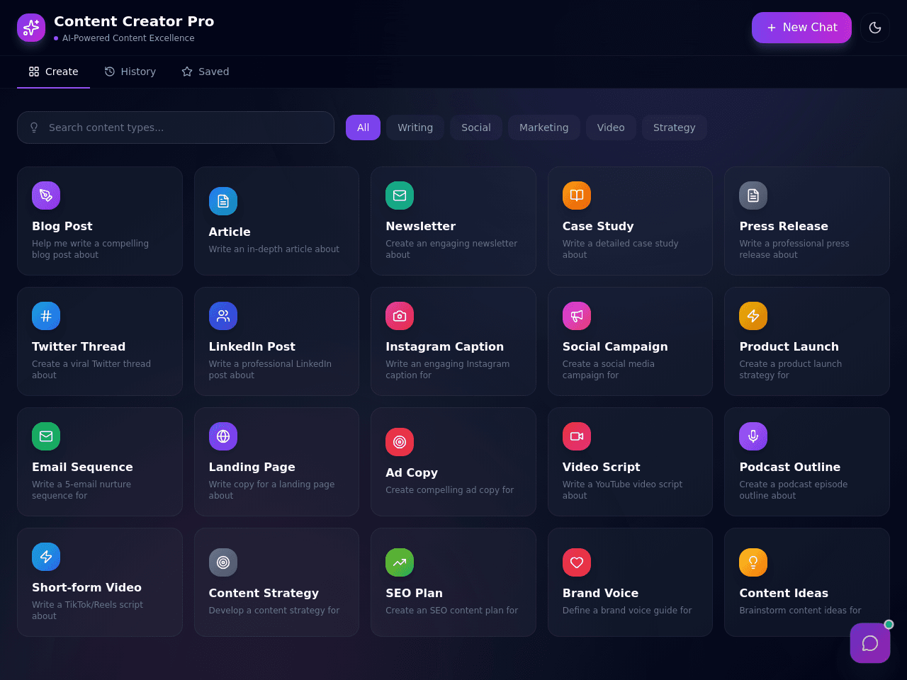 Content Agent Chatbot