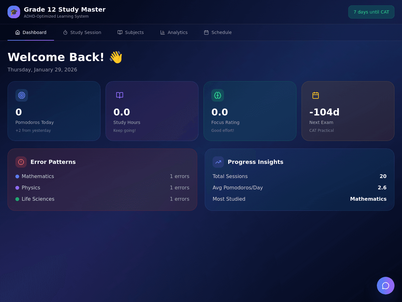 Study Master Portal