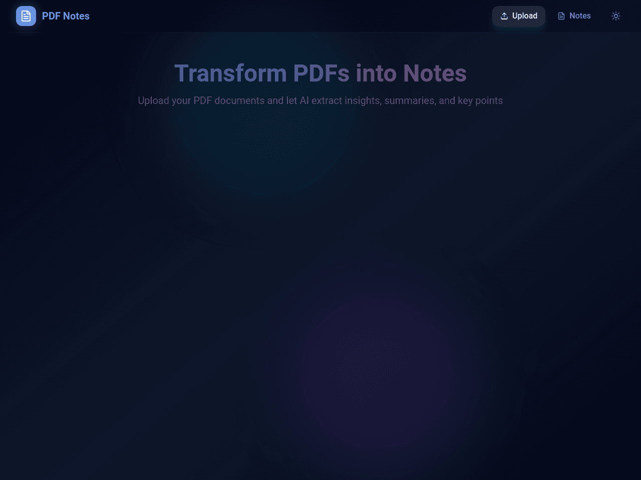 PDF Note Flow