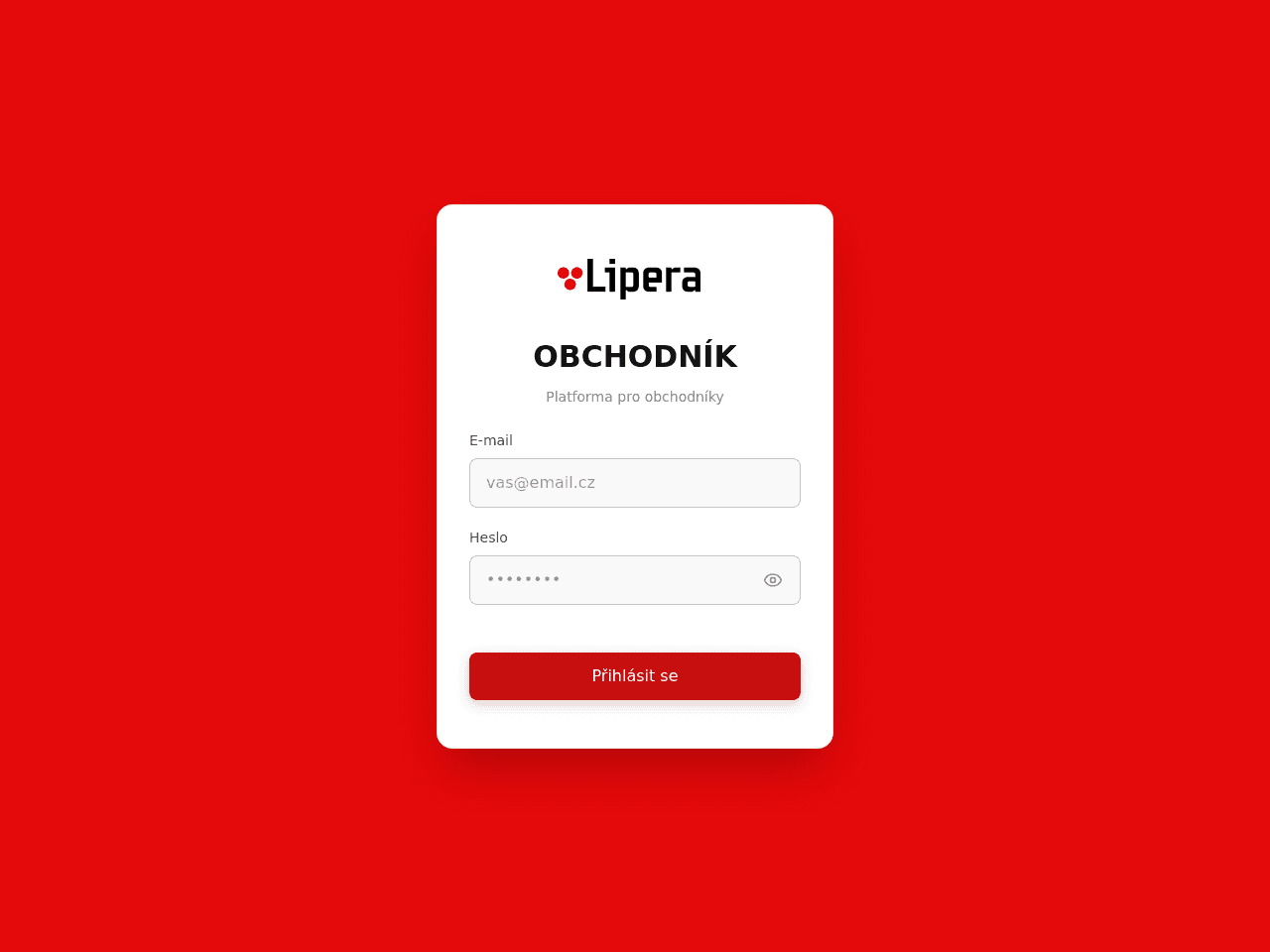 LIPERA | Obchodník