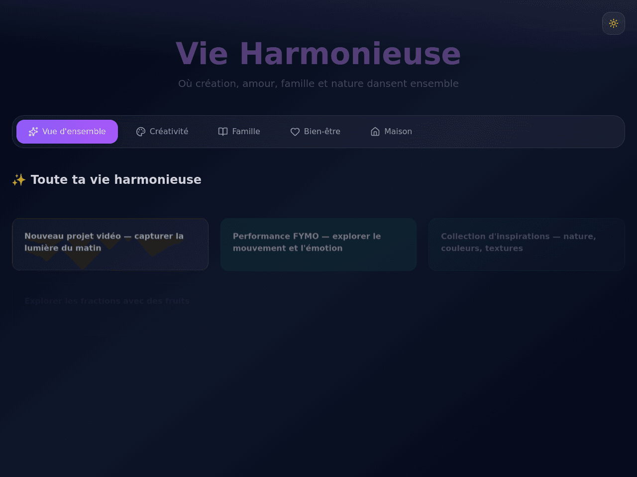 Harmony Planner