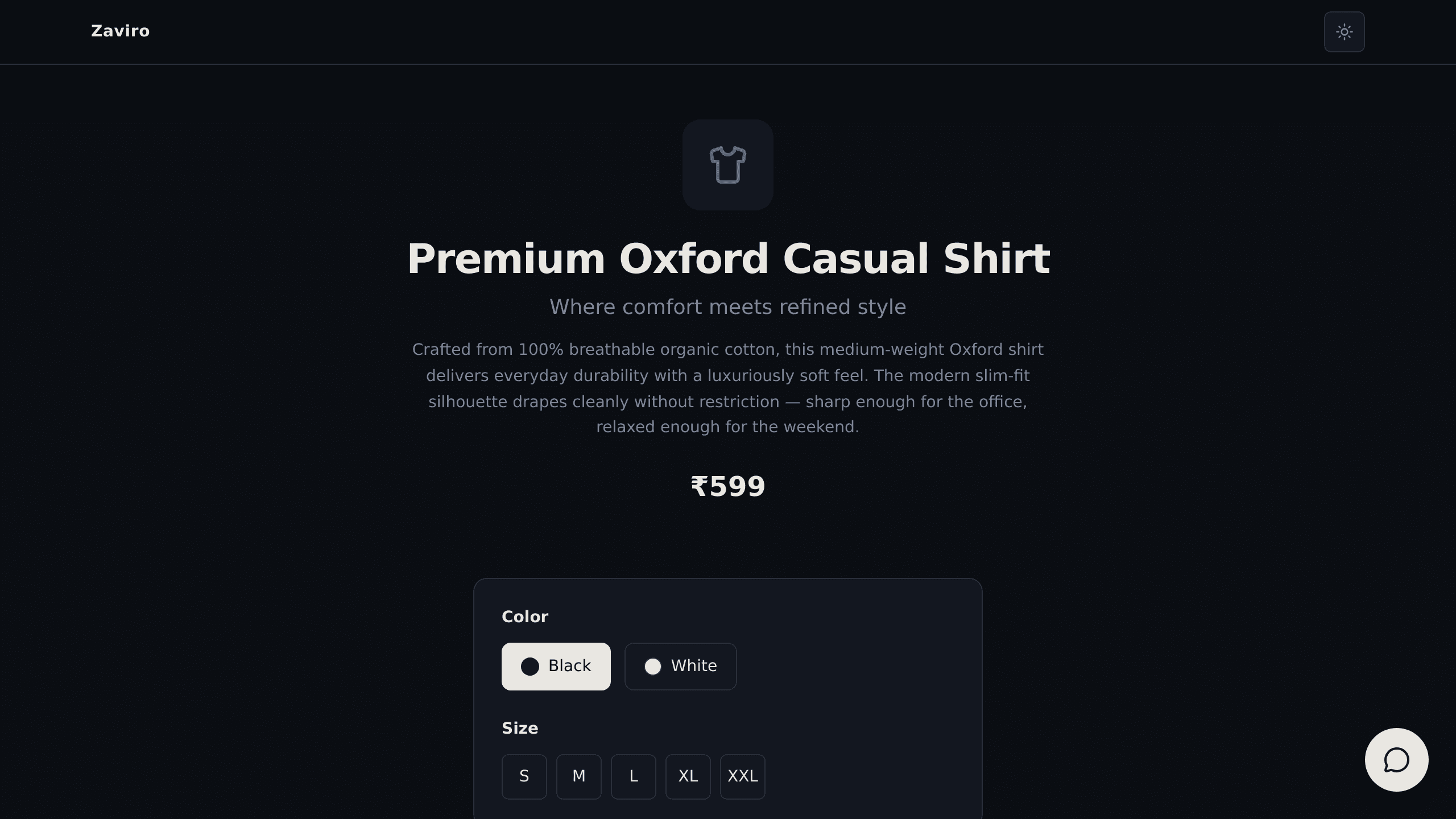 Shirt Info Portal