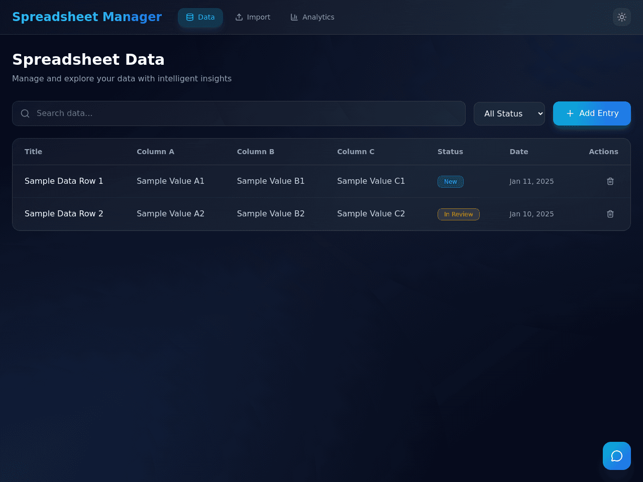 Data Sync Portal