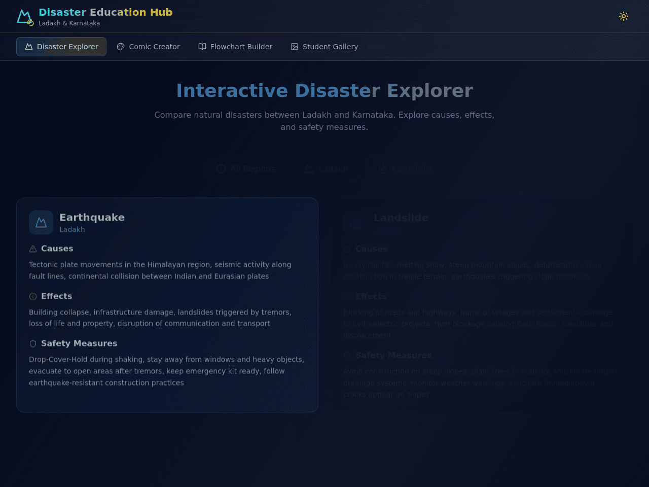 Disaster Insight Studio