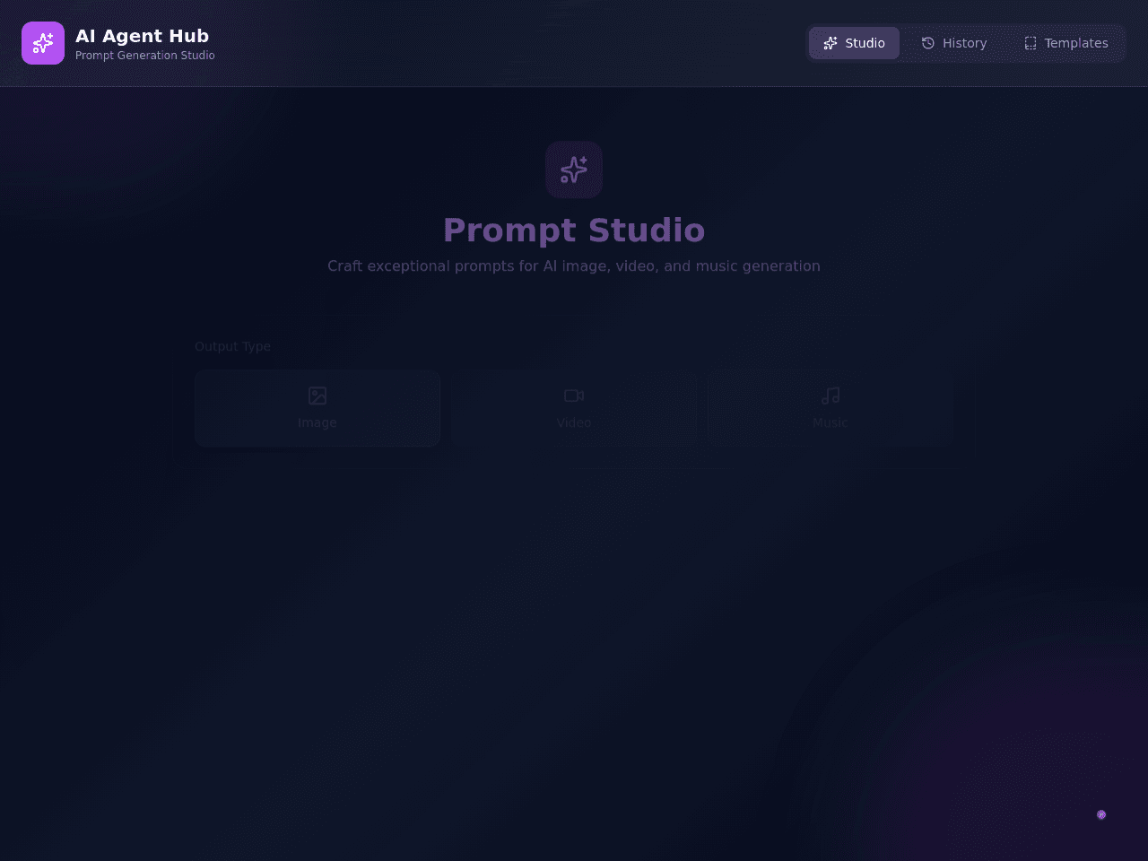 Agent Creative Studio