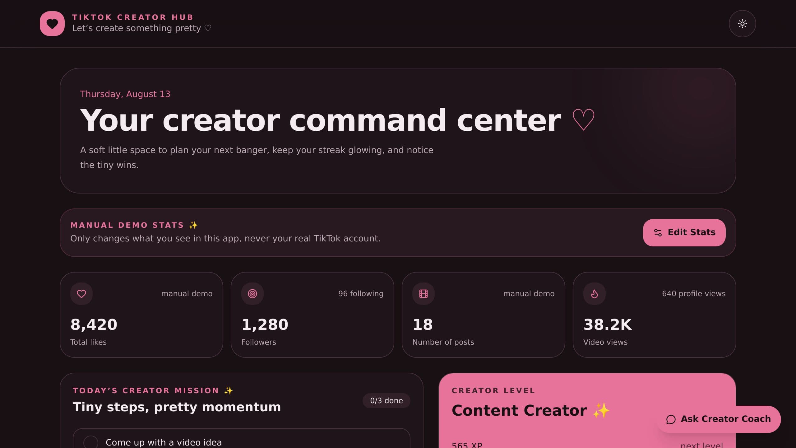 Creator Flow