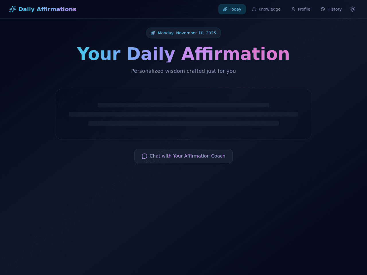 Affirmation Studio