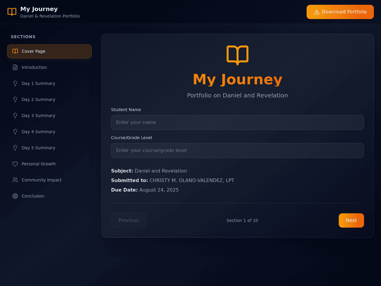 Journey Journal Studio