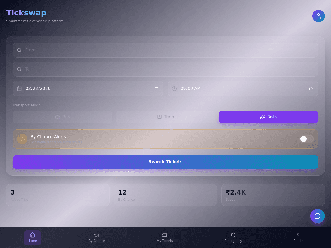 Ticket Swap Portal