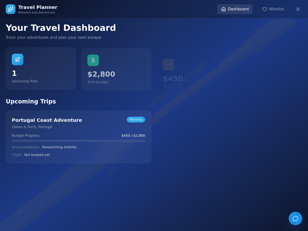 Transition Travel Planner
