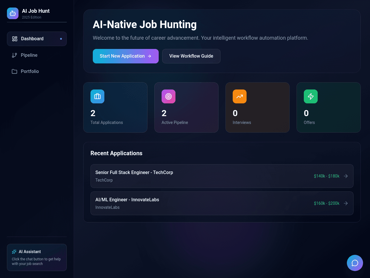 Career Automation Dashboard