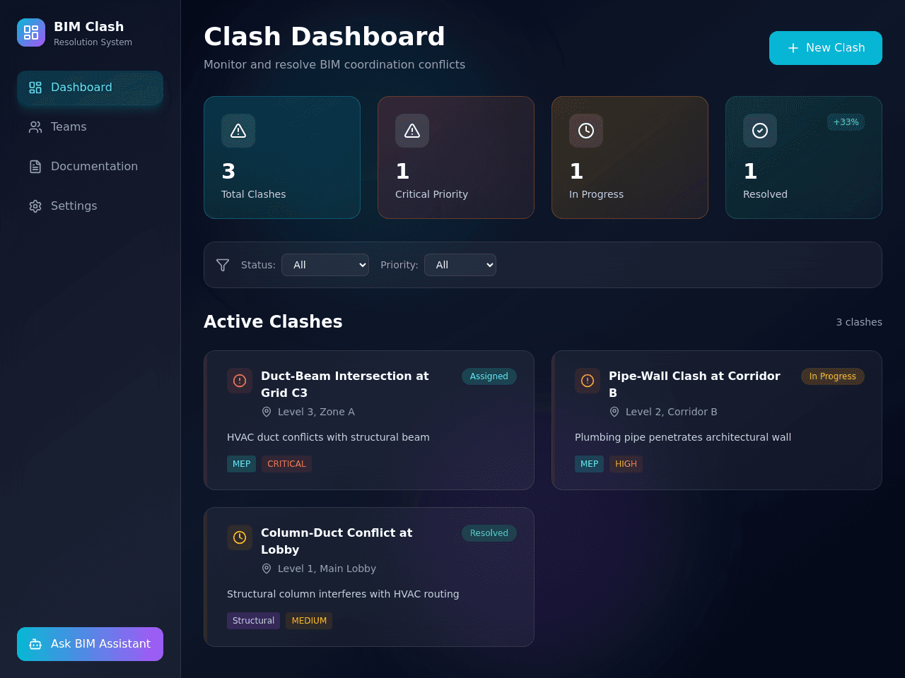 Clash Resolution Studio