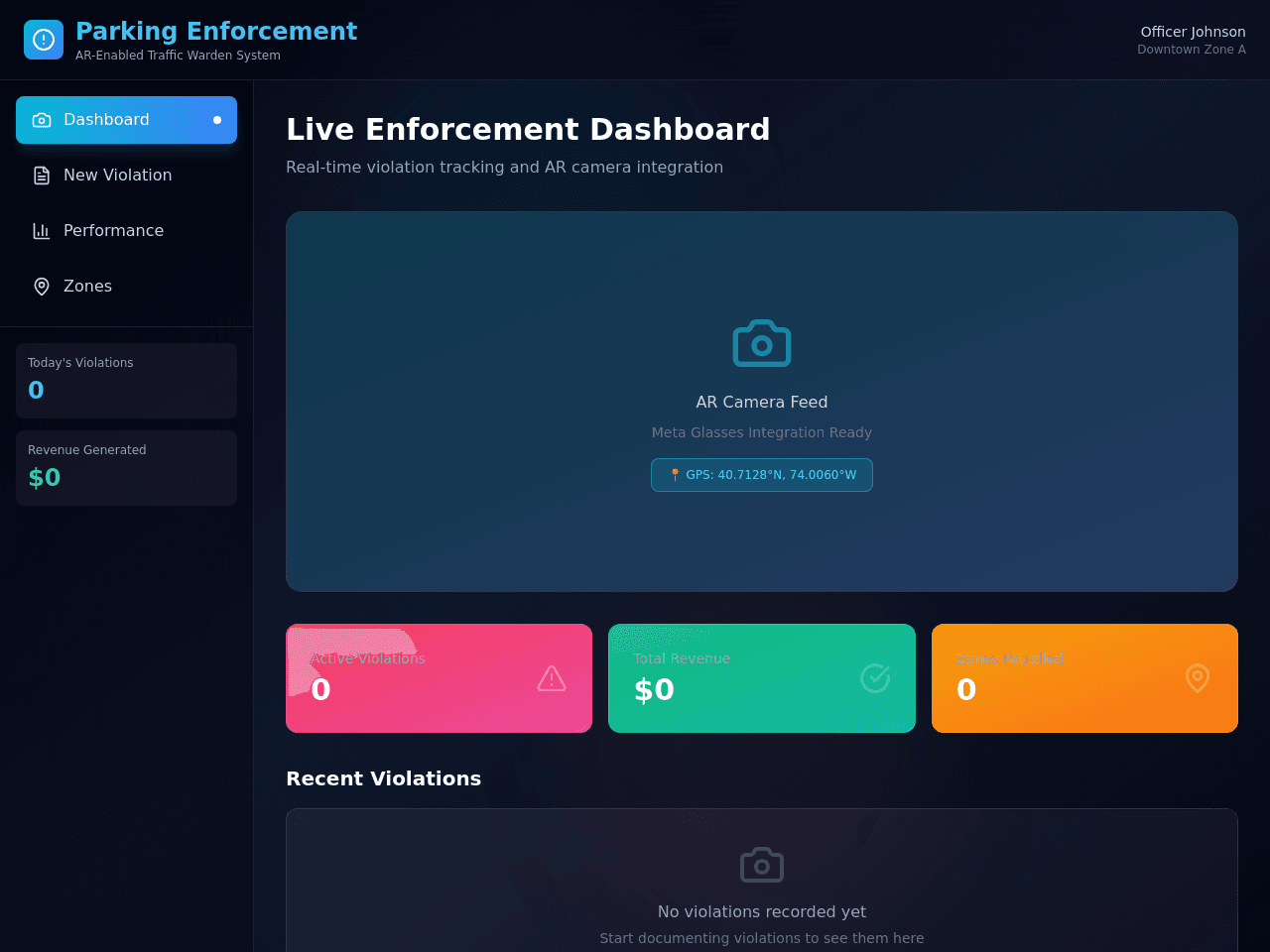 Parking Patrol Portal