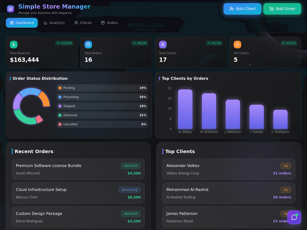 Simple Store Manager