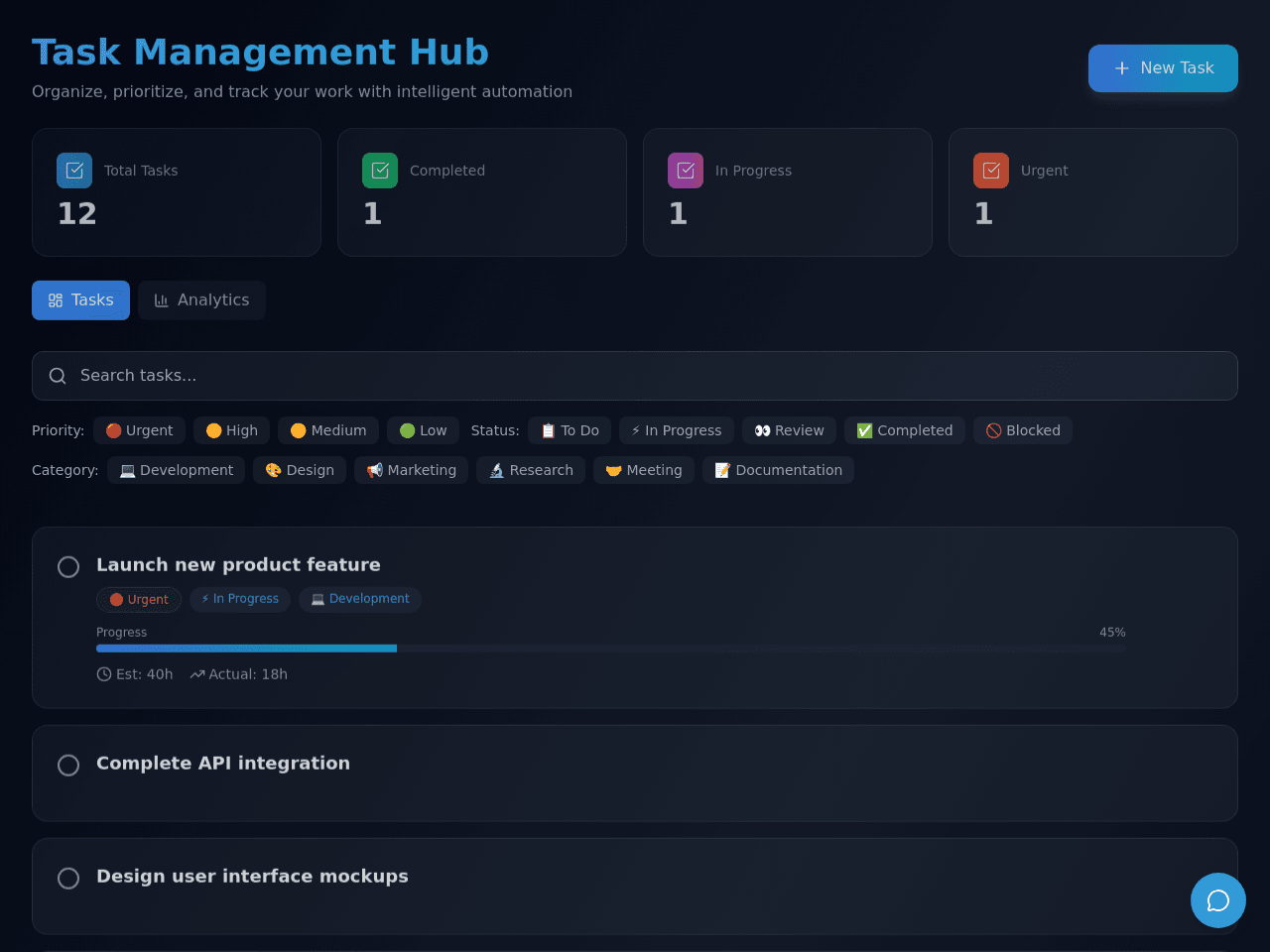 Task Flow Manager