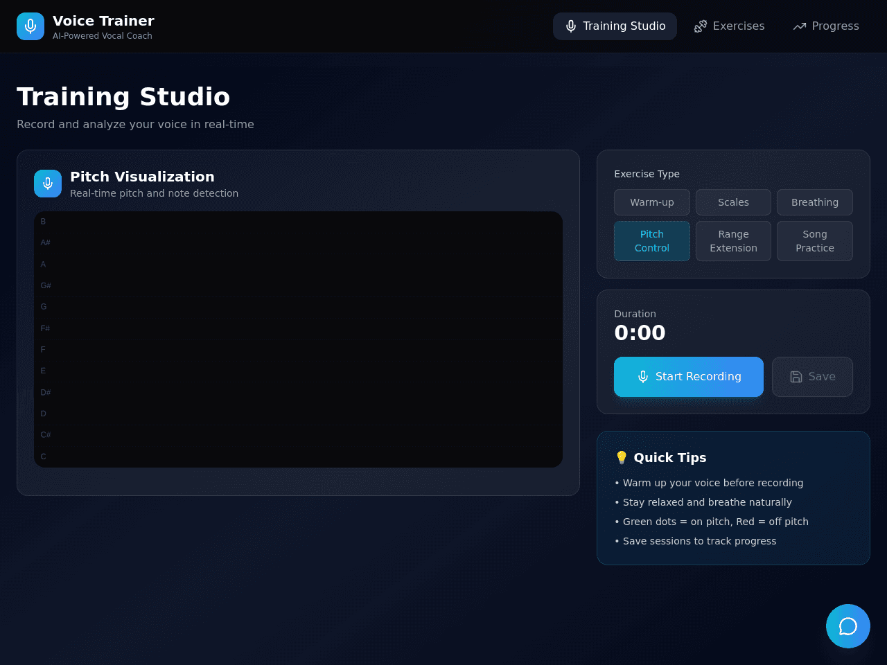 Voice Coach Studio
