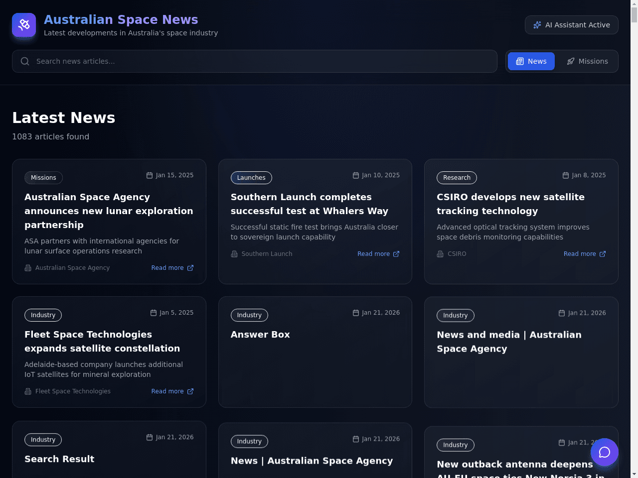 Space News Portal