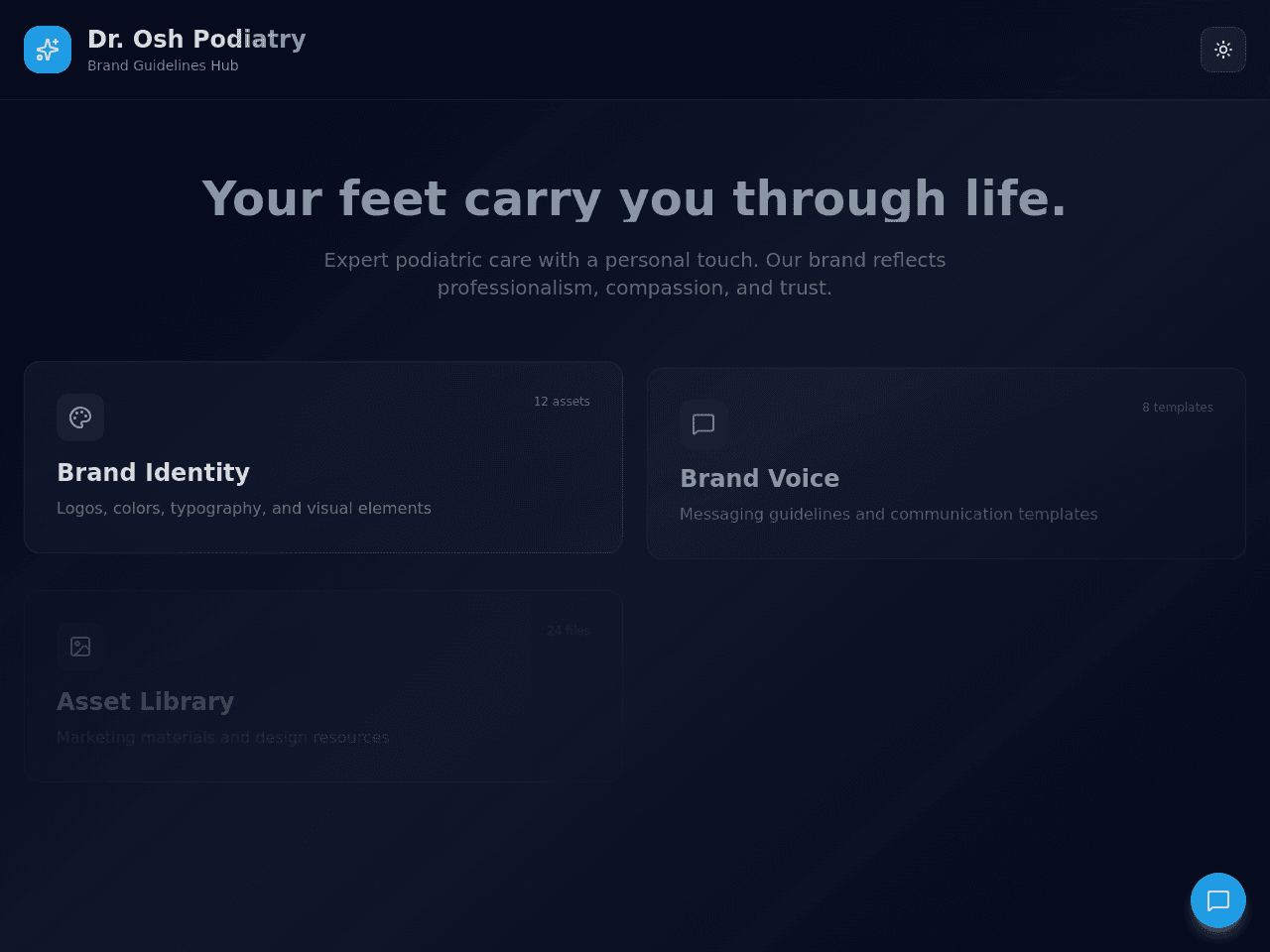 Footprint Guide Studio