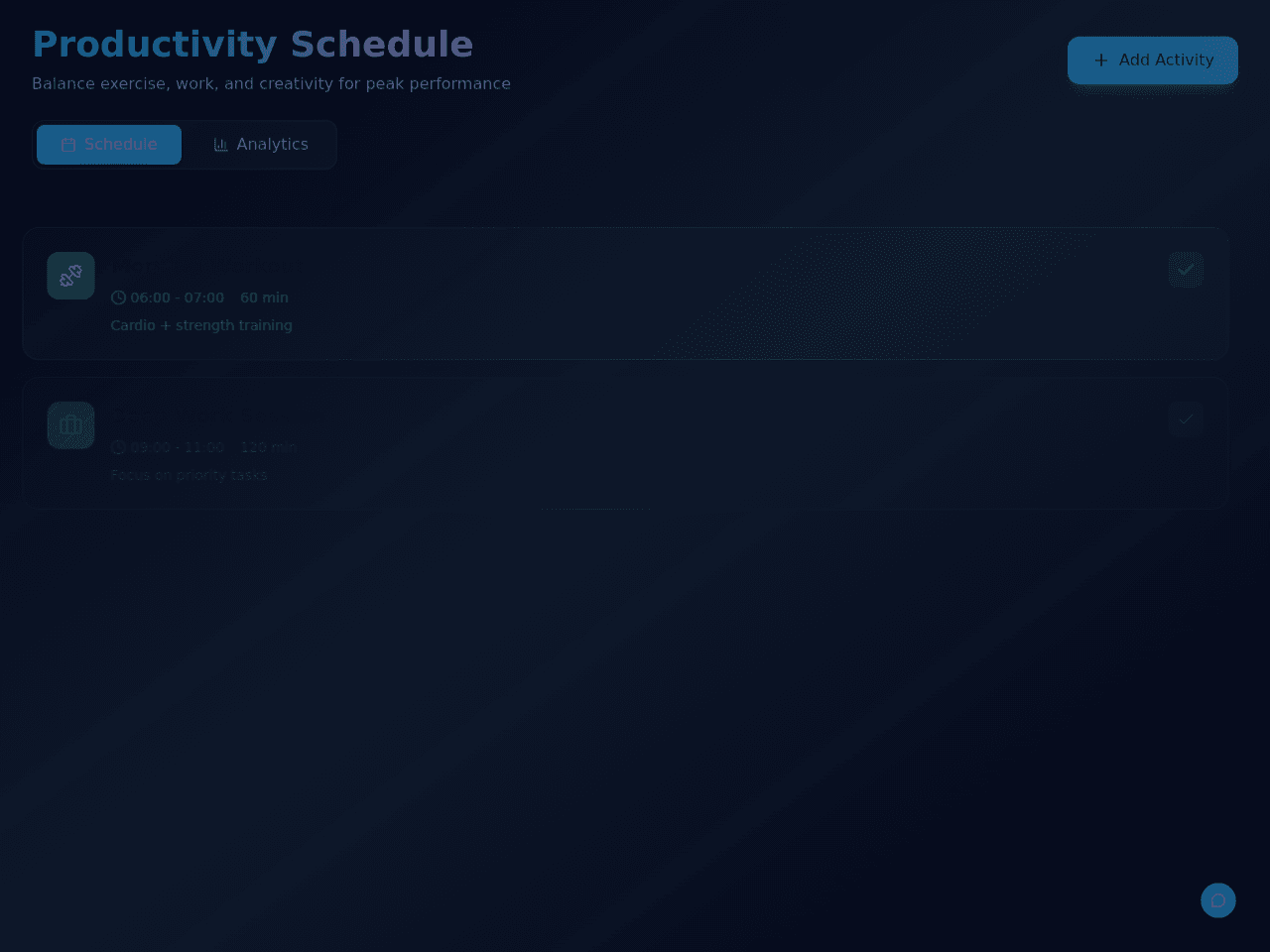Routine Flow Planner