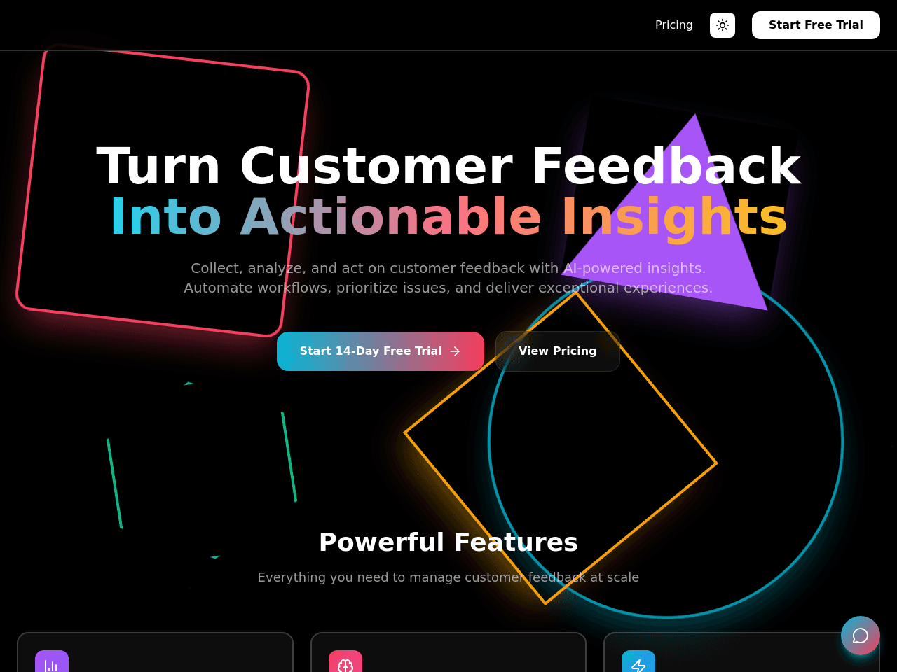 SaaS Landing Page