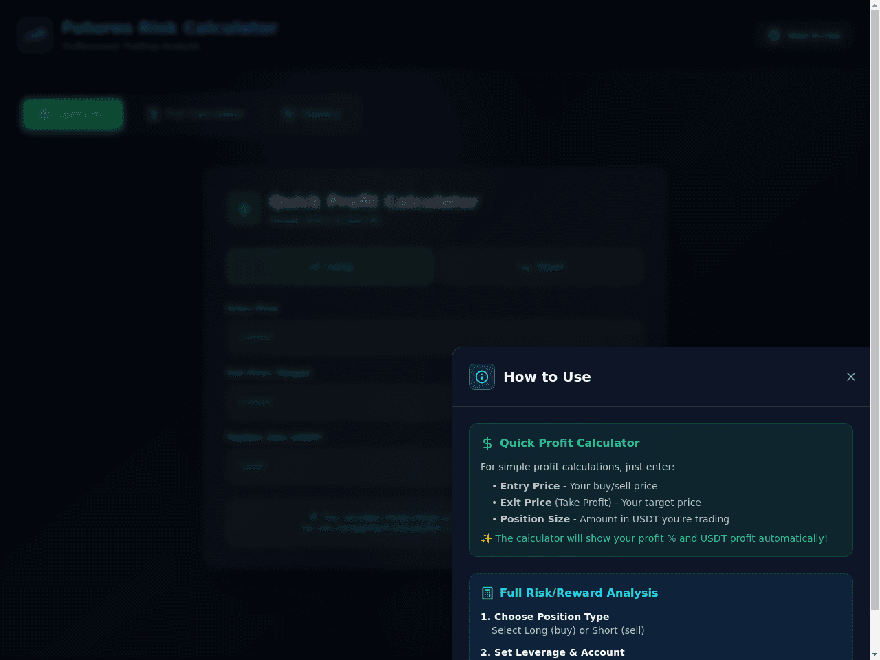 Futures Risk Dashboard