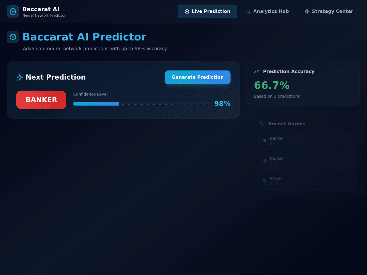 Baccarat Insight Portal