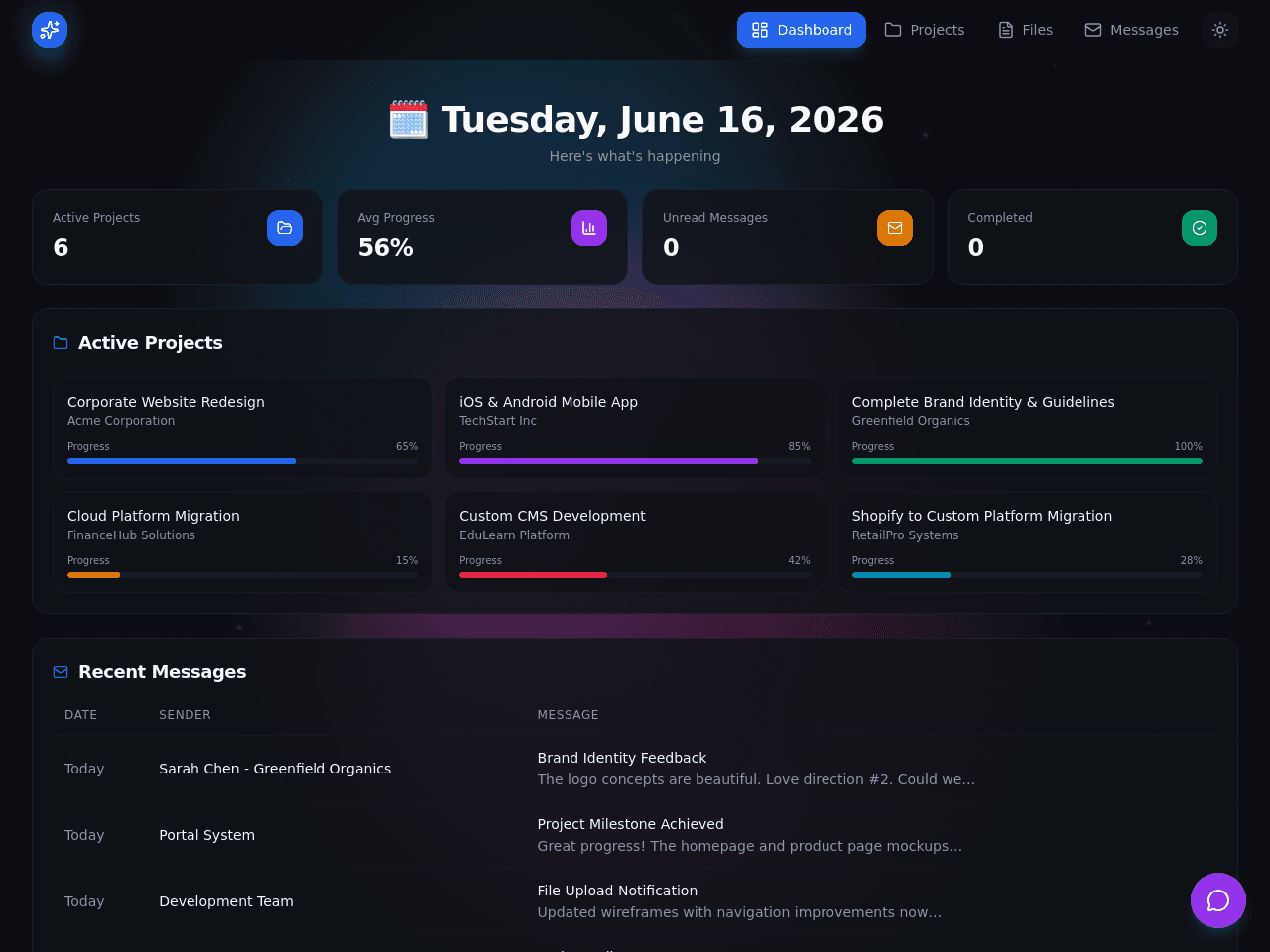 Client portal