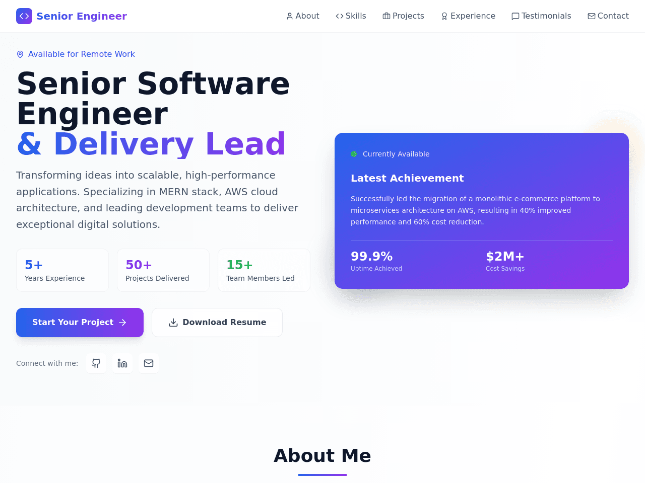 Portfolio Builder