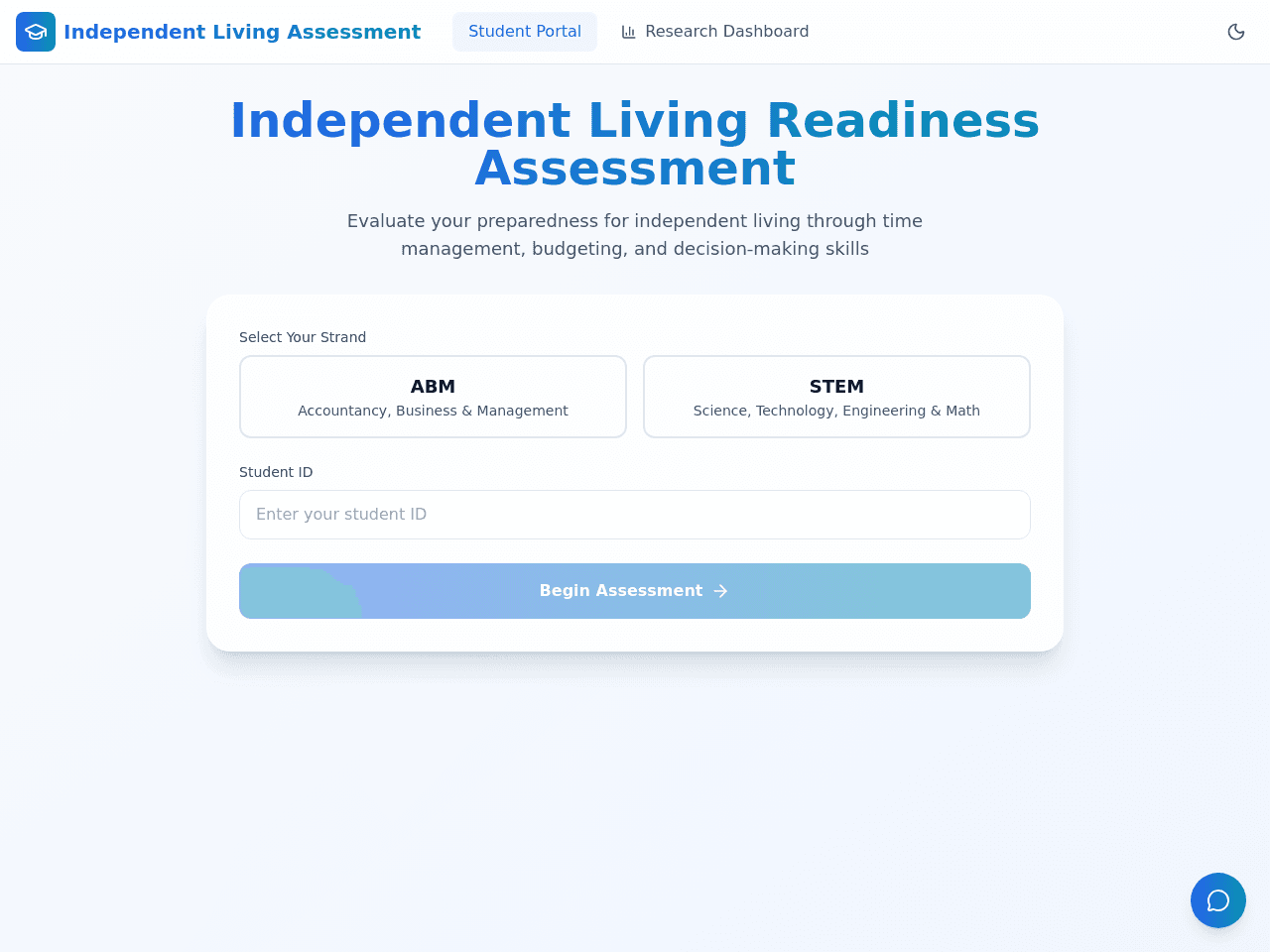 Independent Life Dashboard