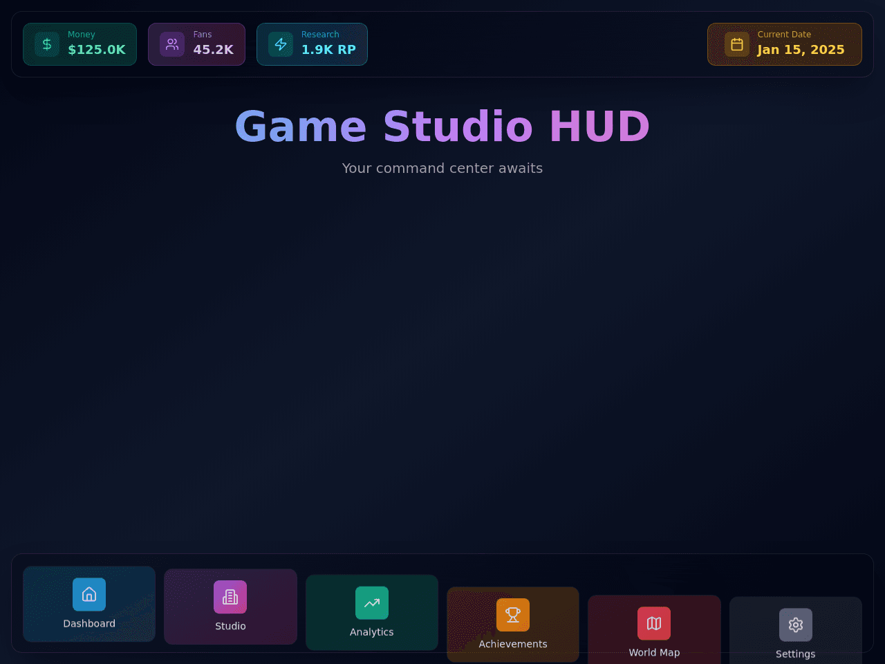 Game HUD Studio