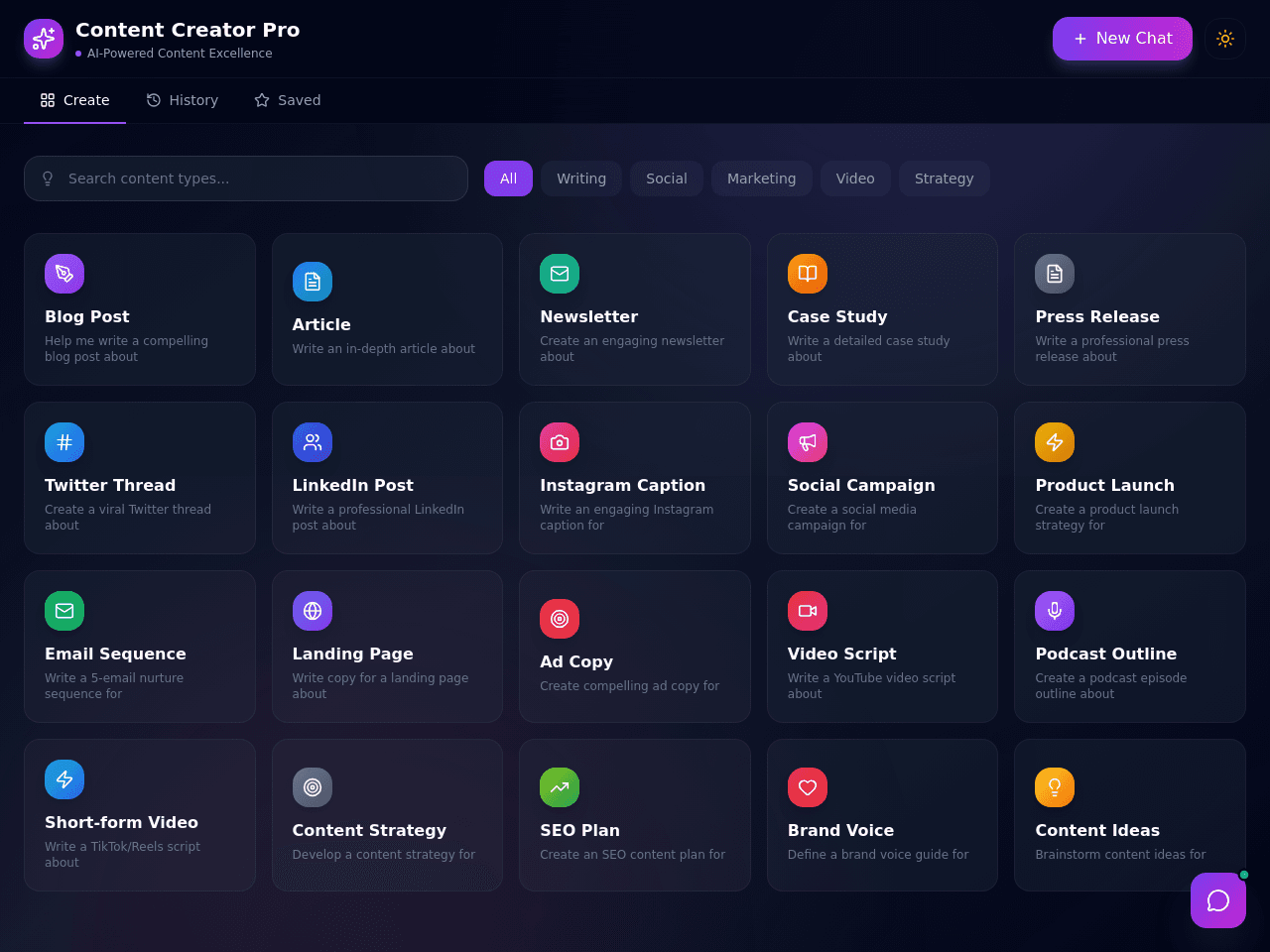 Content Agent Chatbot