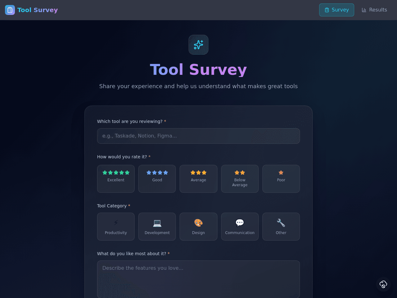 Survey Portal