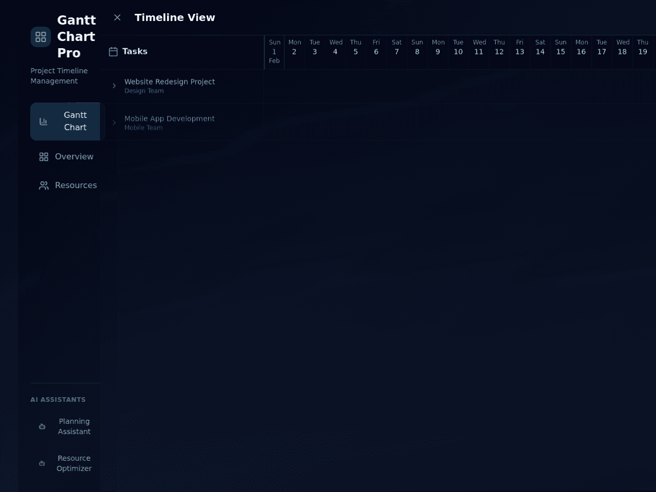 Timeline Planner