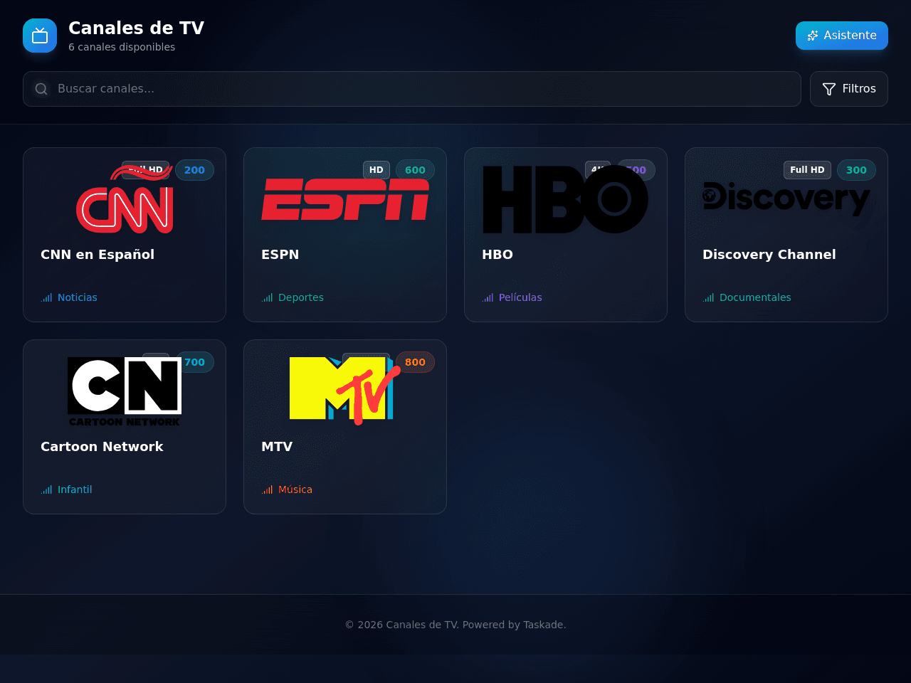 Channel List Studio