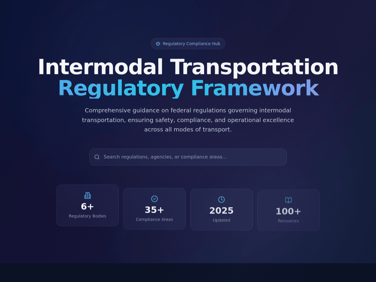 Regulatory Redesign Studio