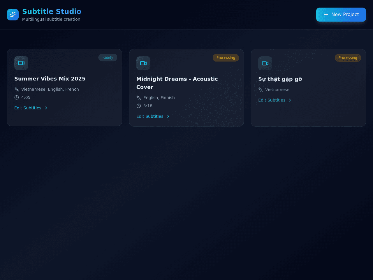 Subtitle Studio Express