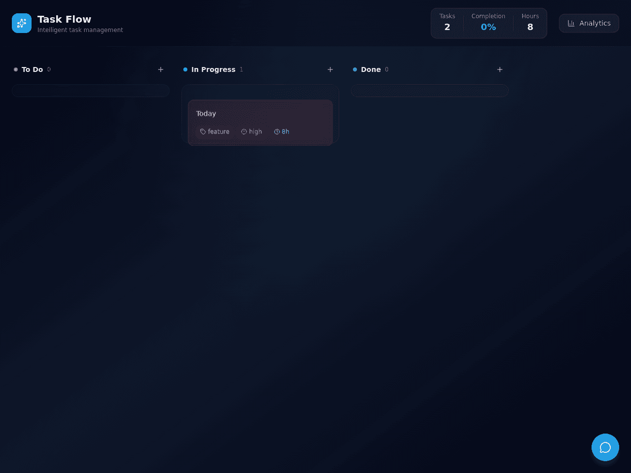 Task Flow Dashboard
