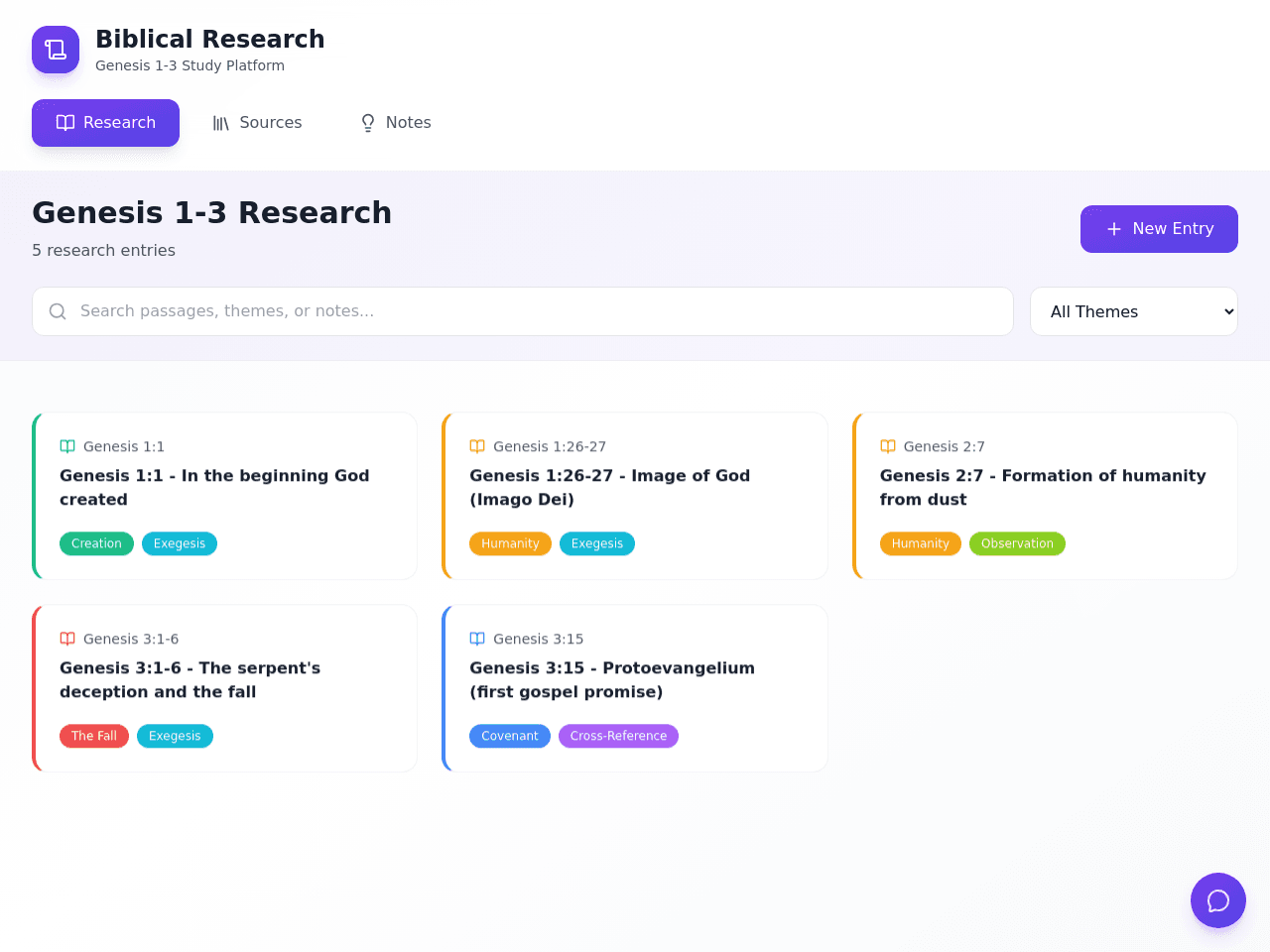 Genesis Study Portal