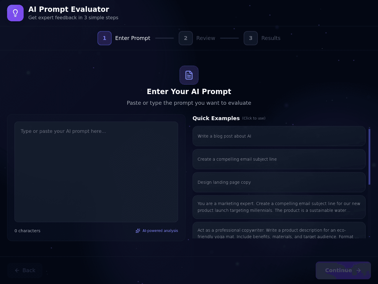 AI Prompt Evaluation Tool