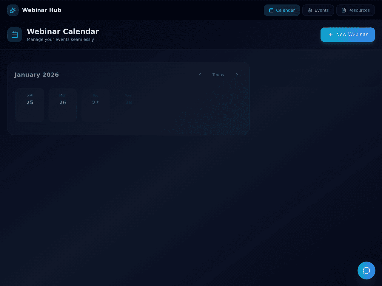 Webinar Planner Pro